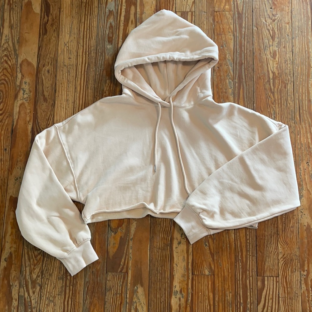 Cotton Candy cropped sweatshirt